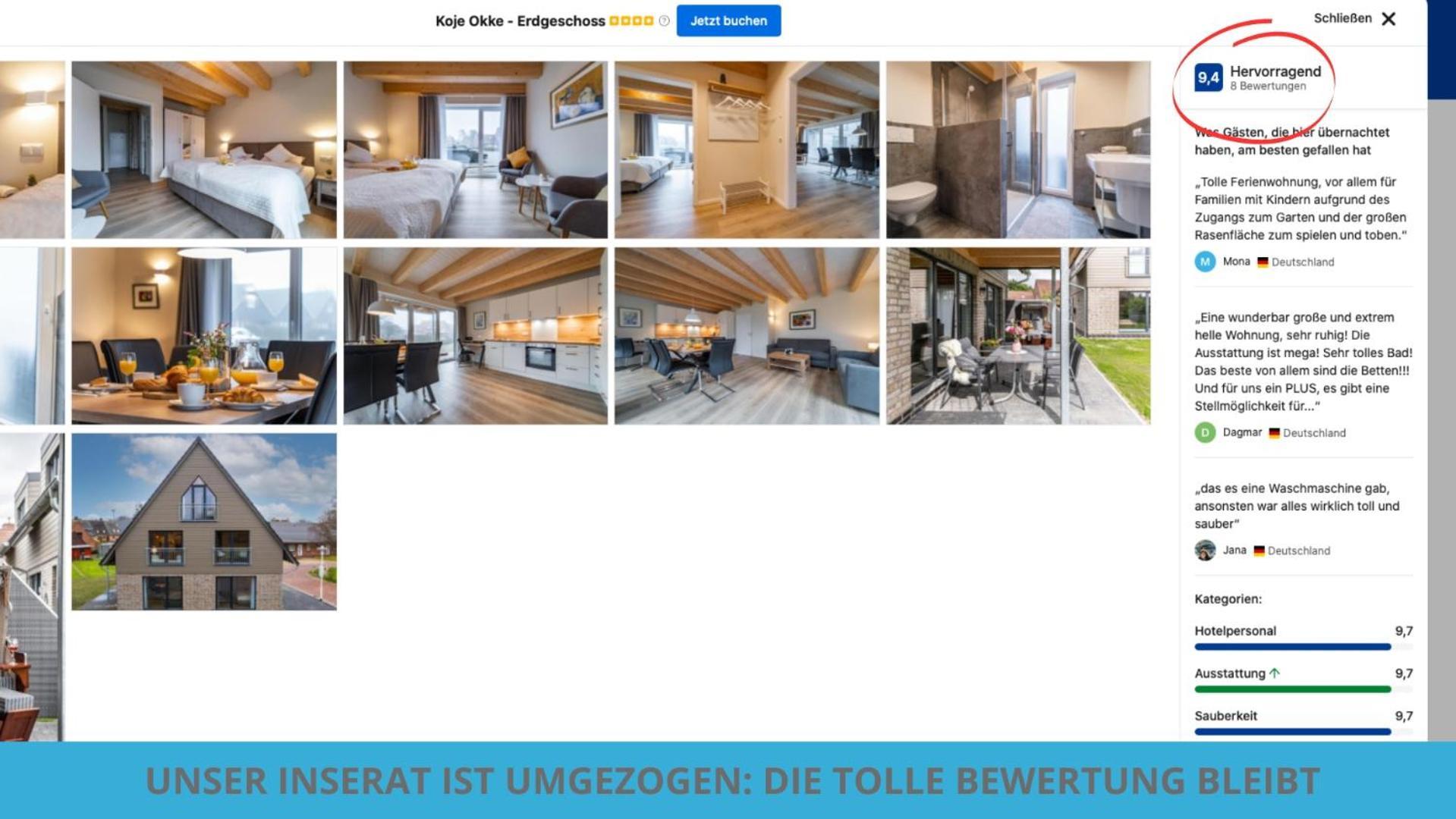 Kuestenkojen Mit 4 Ferienwohnungen Fuer 1 Bis 8 Pers Mit Diversen Schlafzimmern, Garten Oder Balkon Büsum Exteriör bild