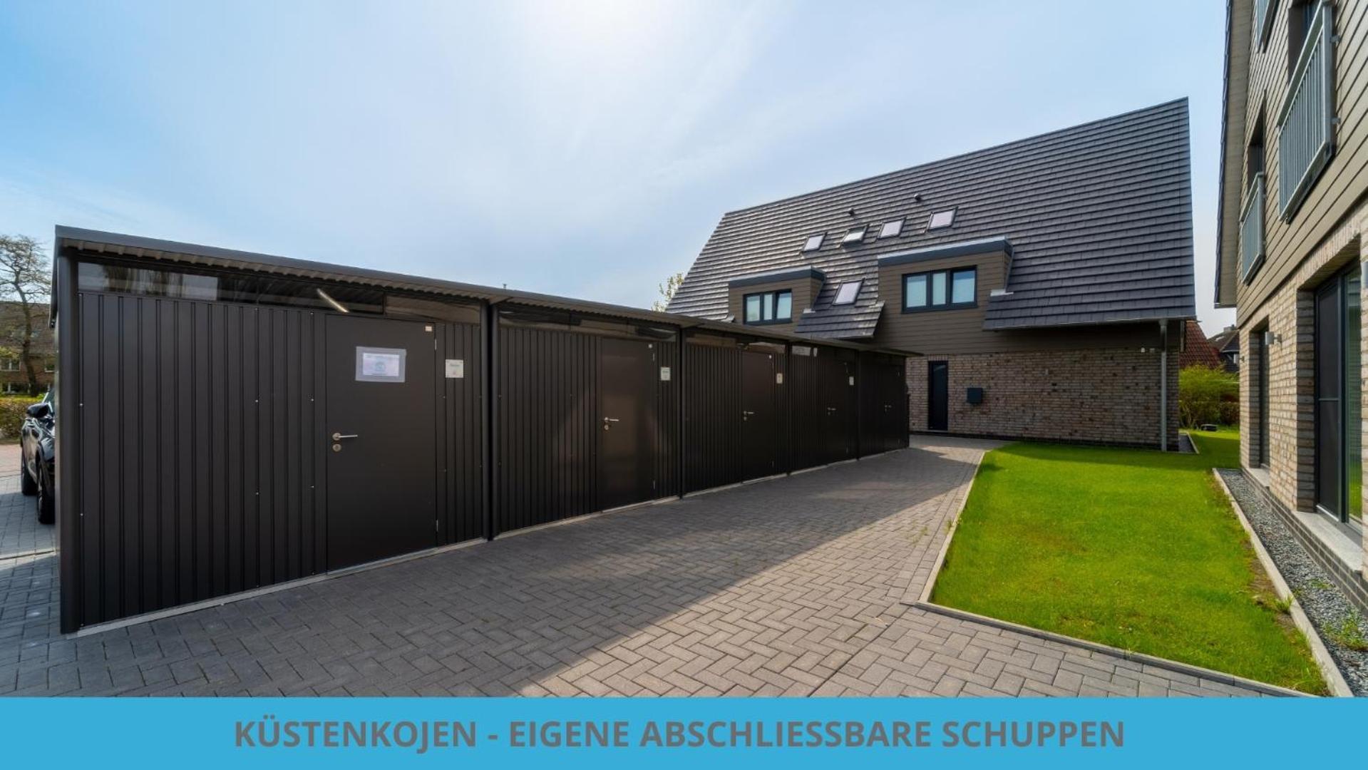 Kuestenkojen Mit 4 Ferienwohnungen Fuer 1 Bis 8 Pers Mit Diversen Schlafzimmern, Garten Oder Balkon Büsum Exteriör bild